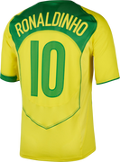 Ronaldinho Brazil 2004 Total 90 Replica Jersey