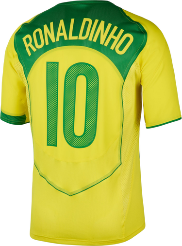 Dres Nike Ronaldinho Brazil 2004 Total 90 Replica Jersey Žltá | IF2941-731, 0