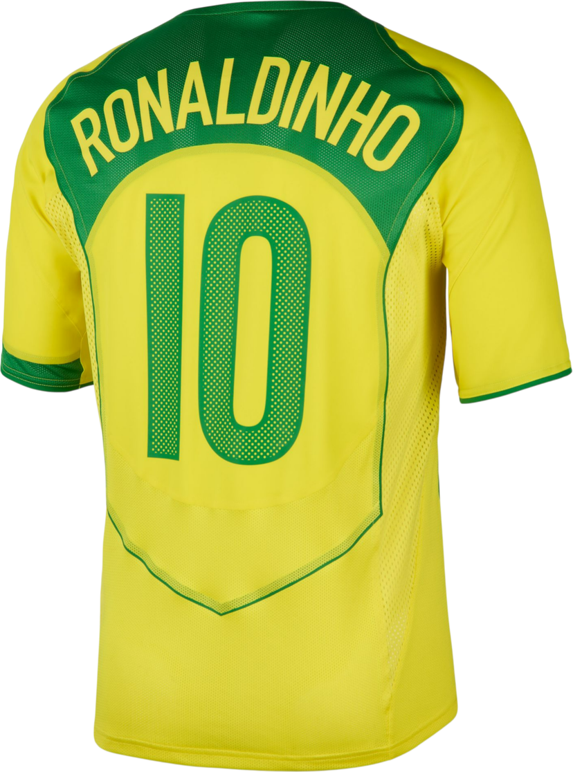 Dres Nike Ronaldinho Brazil 2004 Total 90 Replica Jersey Žltá | IF2941-731