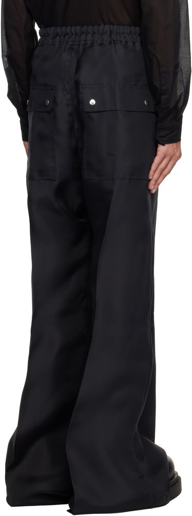 Nohavice Rick Owens Rick Owens Hollywood Bela Wide Leg Trousers Čierna | RR01E5366 SG, 2