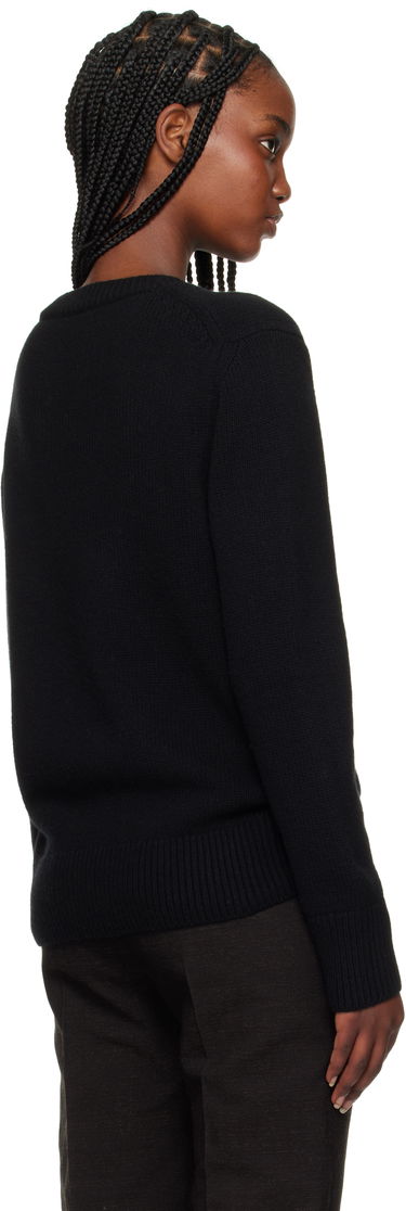 Sveter Burberry Burberry Equestrian Knight Design Wool Cashmere Sweater Čierna | 8103048, 2
