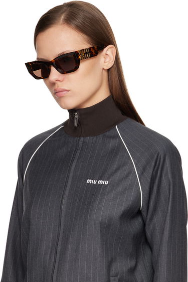 Slnečné okuliare Miu Miu Miu Glimpse Cat-Eye Sunglasses Hnedá | 0MU 09WS, 3