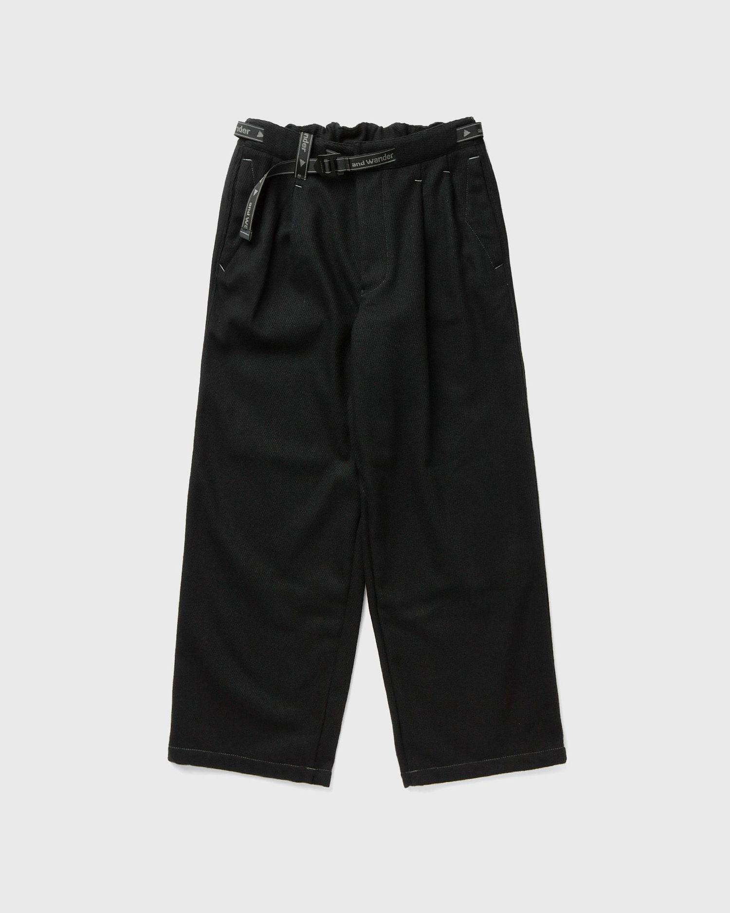 Nohavice and wander REWOOL Tweed Wide Pants Čierna | 5744282188-010, 0