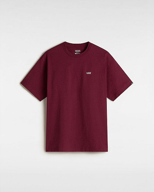 Tričko Vans Left Chest Ii T-Shirt, Size L Vínová | VN000P1PBRG, 0