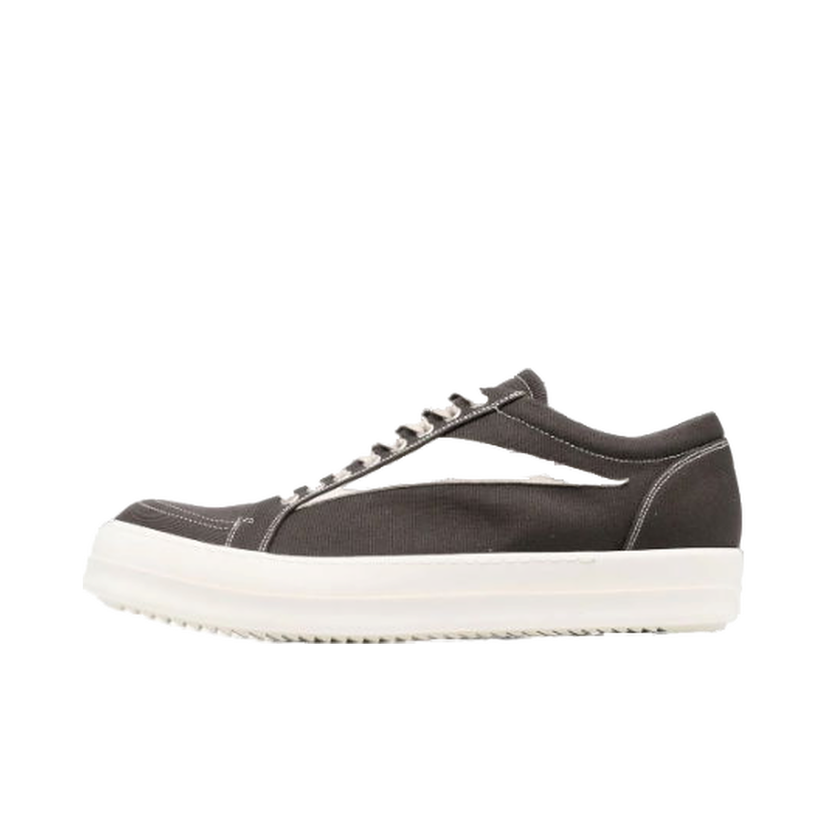 Tenisky a topánky Rick Owens DRKSHDW EDFU Vintage Sneakers Taupe Grey Čierna | DU01C6803DKLVS
