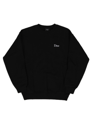 Sveter Dime Classic Small Logo Crewneck Čierna | dimeho2320blk