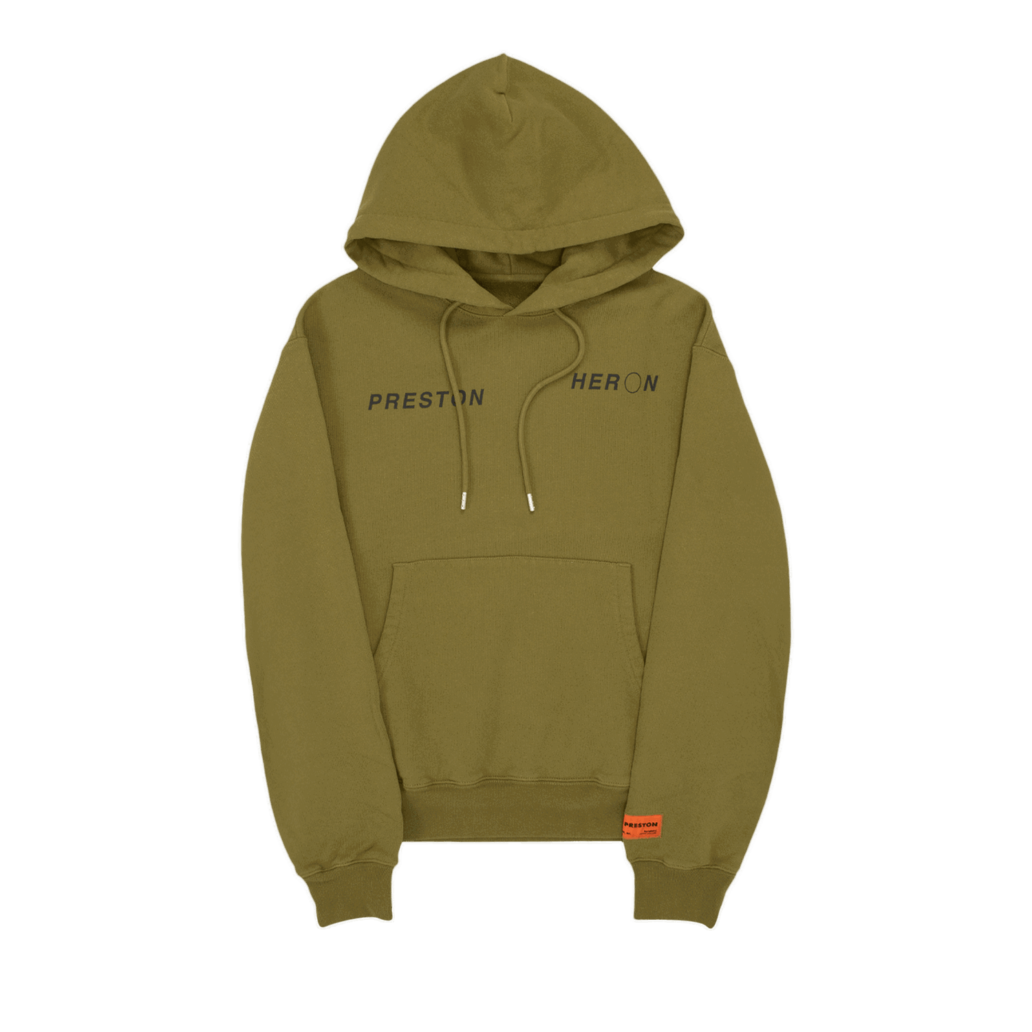 Mikina HERON PRESTON HPC Inc Hoodie Zelené | HMBB024F22JER0075510, 0