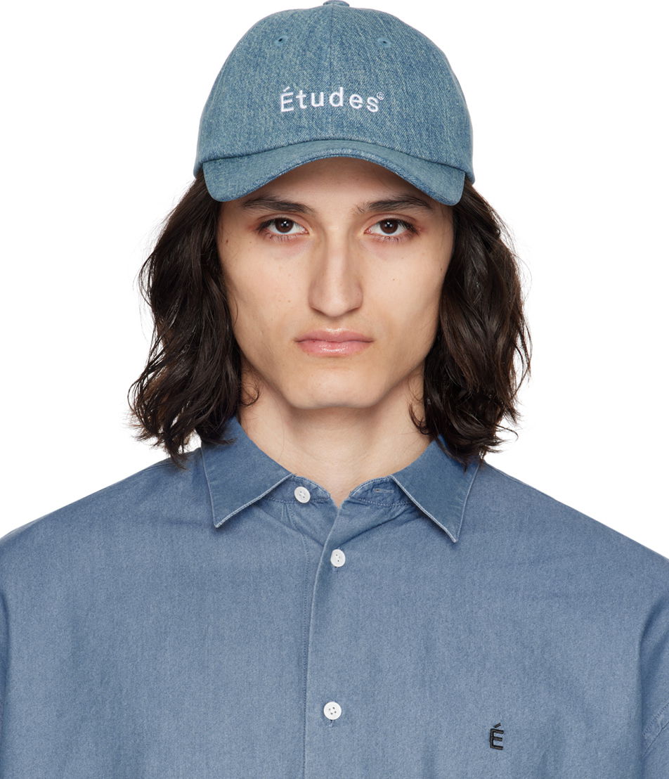 Šiltovka Études Études Booster Denim Baseball Cap Modrá | E24MM900C00542, 0