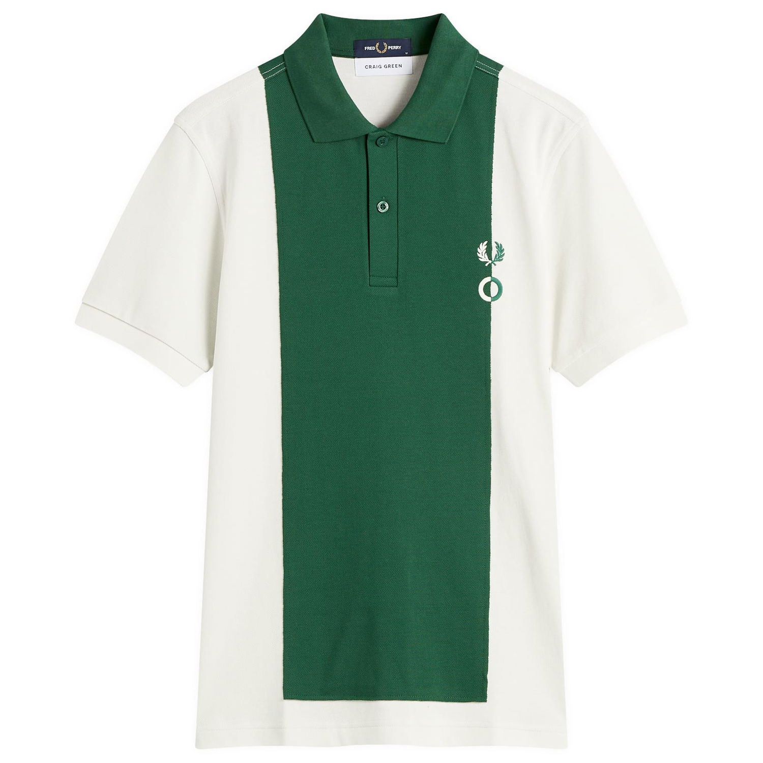 Polo tričko Fred Perry Craig Green Vertical Panel Polo Shirt Rôznofarebný | SM1138-48B, 1