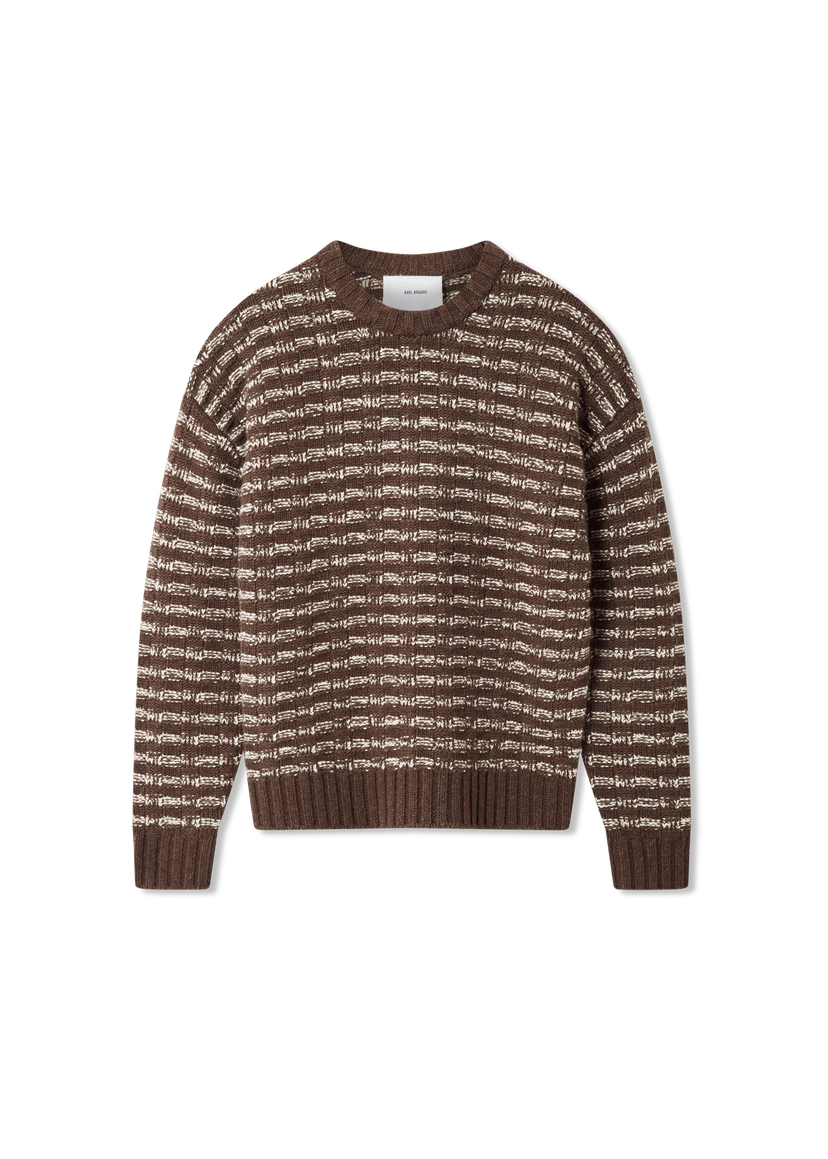 Sveter AXEL ARIGATO Sonar Knit Patterned Sweater Rôznofarebný | A3297003