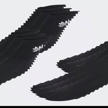 Ponožky adidas Originals Mid Ankle Socks –⁠ 6 pack Čierna | IJ5626, 0