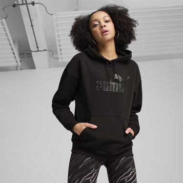 Mikina Puma ESS+ Animal Hoodie Čierna | 681492_01, 0