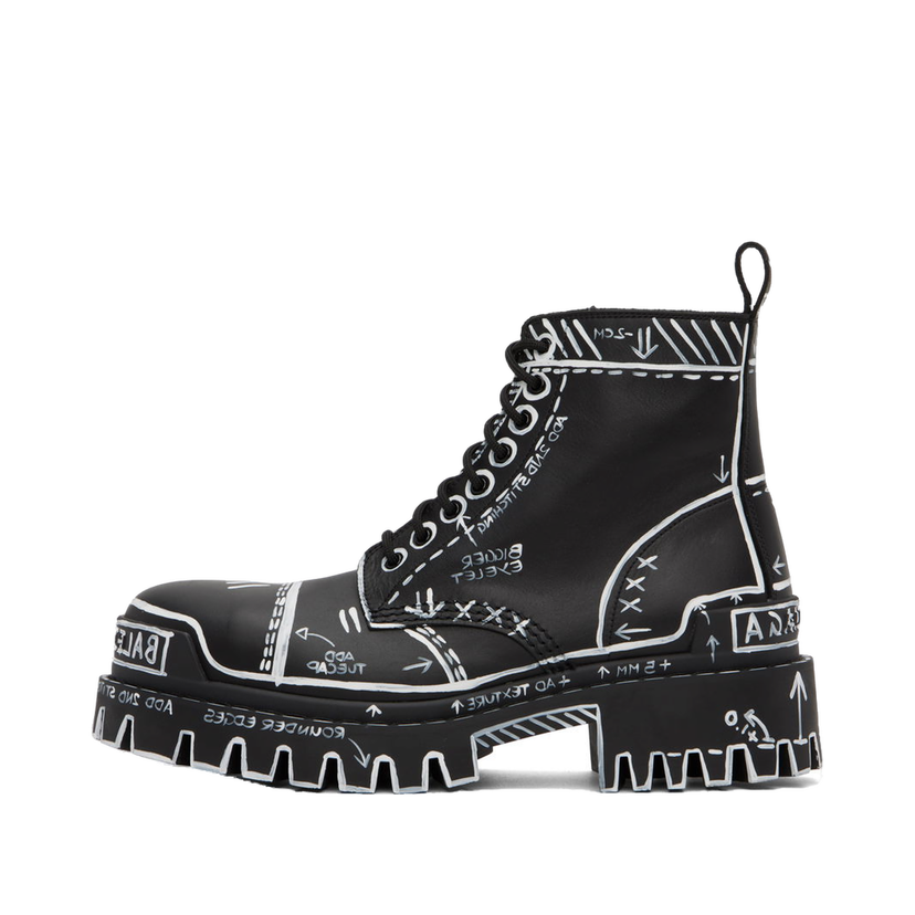 Tenisky a topánky Balenciaga Strike Lace-Up Boots "Black" Čierna | 589338-WBEF2-1090