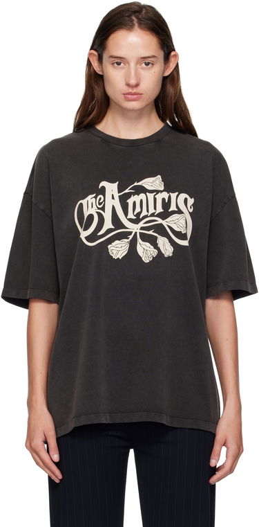 Tričko AMIRI AMIRI 'The Amiris' Oversized T-Shirt Čierna | AMJYTE1235, 0