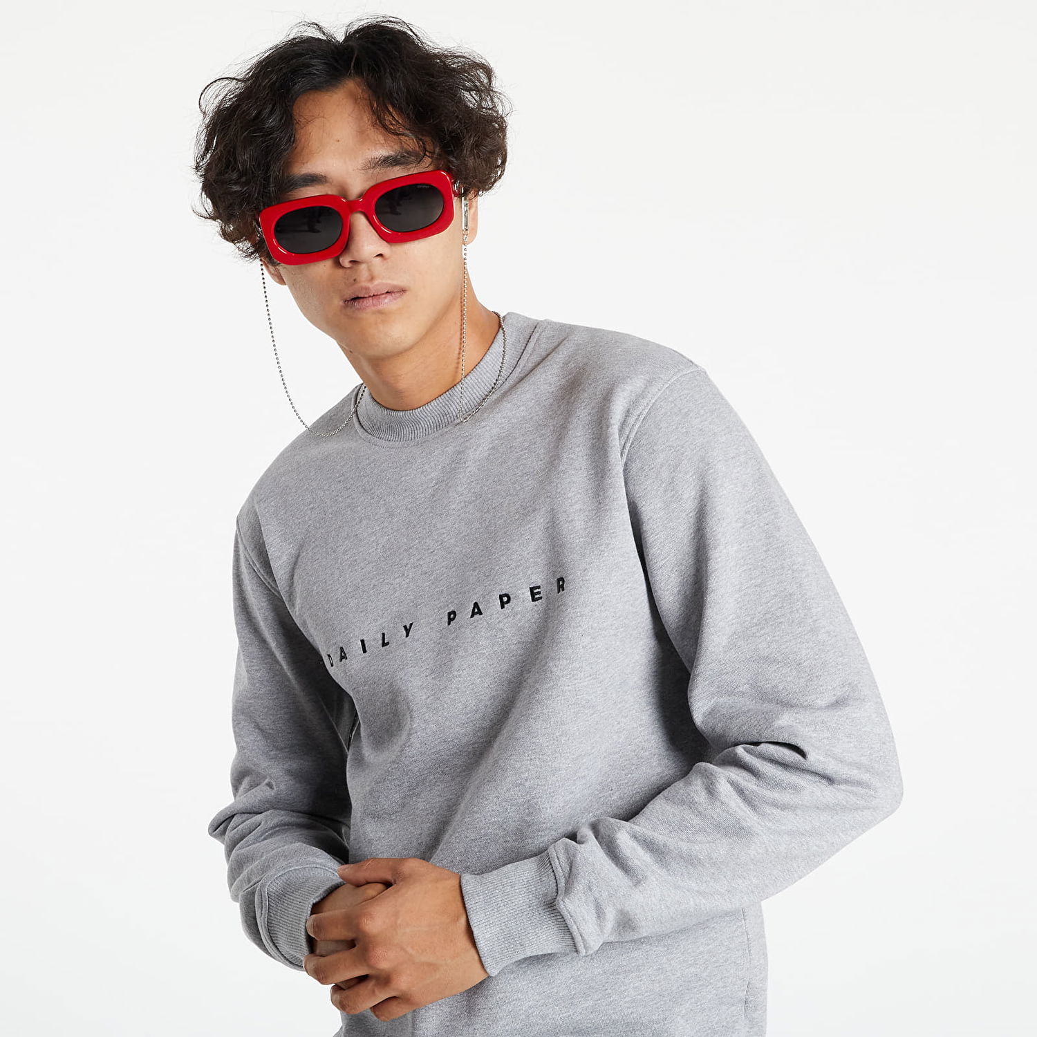 Mikina DAILY PAPER Sweater Šedá | 193171, 0