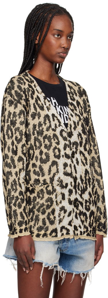Sveter R13 R13 Boyfriend Cardigan Béžová | R13WY268-Y192B, 1