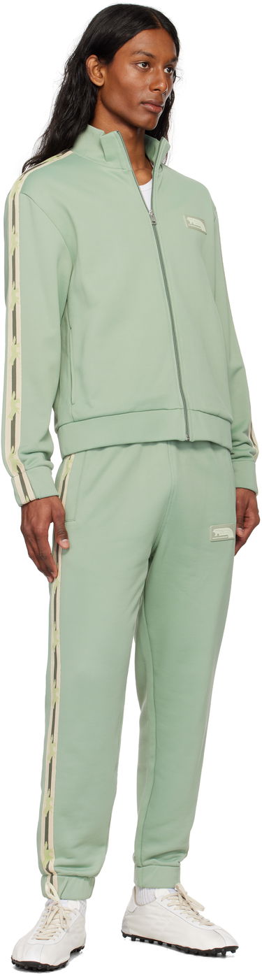 Tepláky MAISON KITSUNÉ Maison Kitsuné Flash Fox Track Pants Zelené | OM01126KM0322, 3