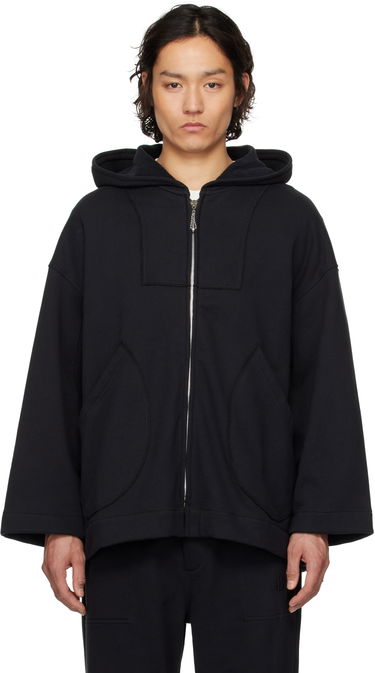 Mikina Bode Bode Sideline Zip-Up Hoodie Čierna | MRS25CS054, 0