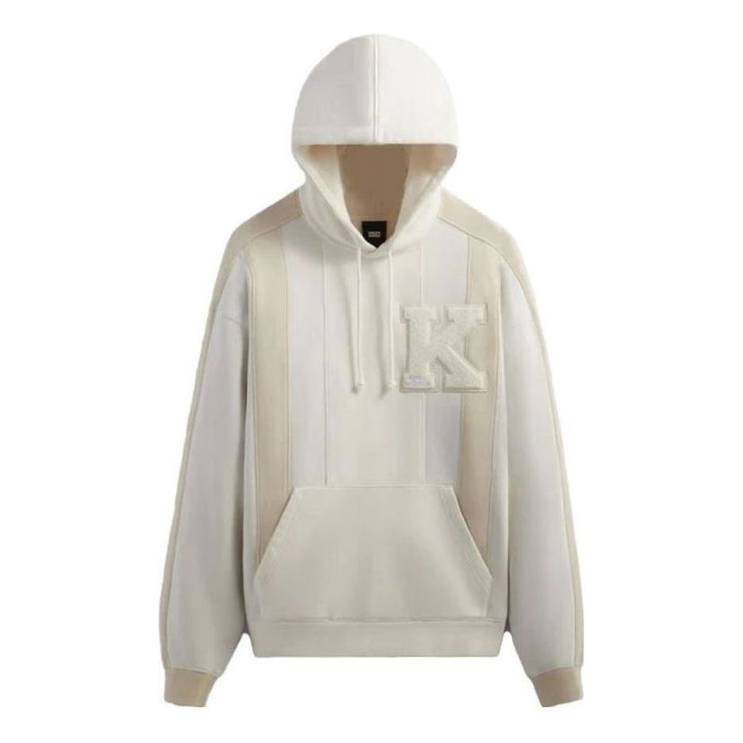 Mikina KITH KITH Williams III Paneled Hoodie Biela | KHM030744-956