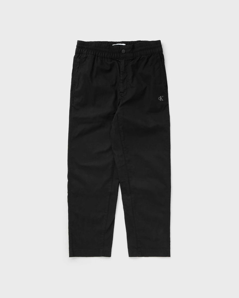 Džínsy CALVIN KLEIN CROPPED WOVEN PANT Čierna | J30J326822BEH