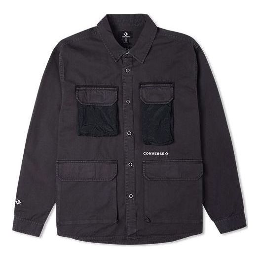 Košeľa Converse Cozy Utility Woven Shirt Čierna | 10025053-A03, 0