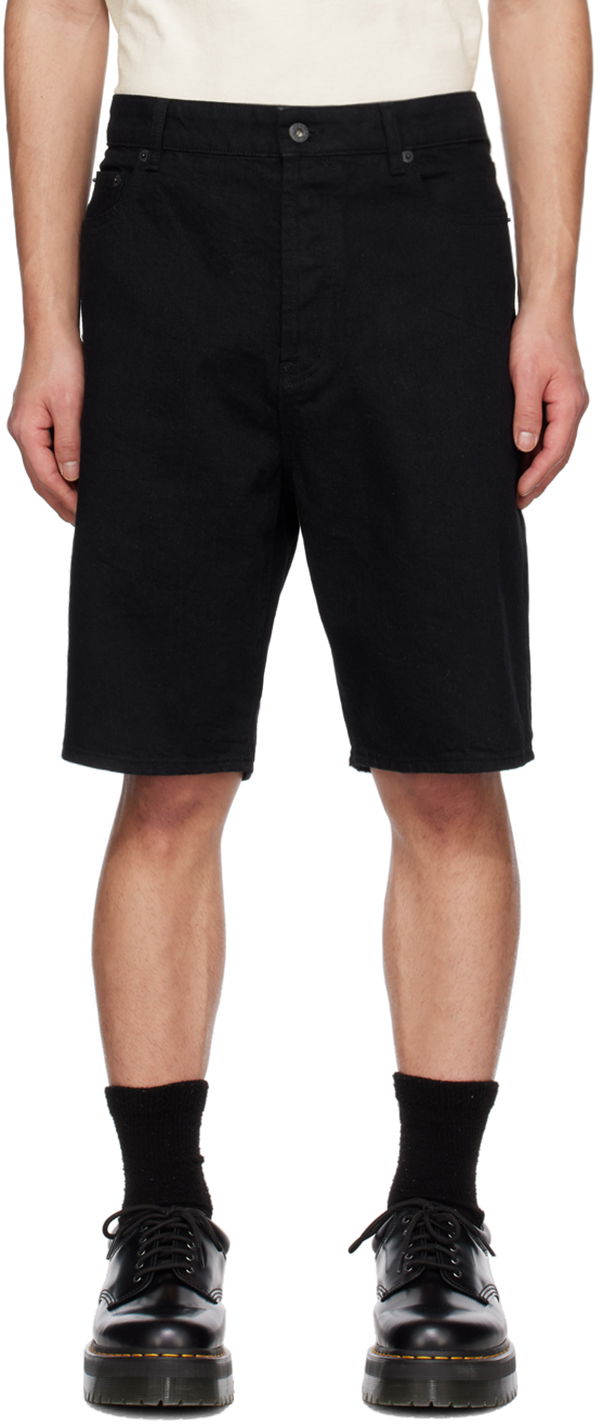 Šortky KENZO Paris Himawari Denim Shorts Čierna | FD55DS3366C1, 0