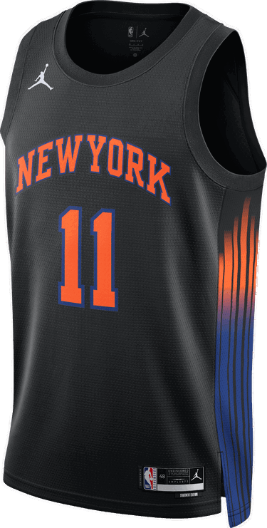 Dres Nike New York Knicks NBA Swingman Statement Edition 2025 Jersey Čierna | hm4878-010, 0