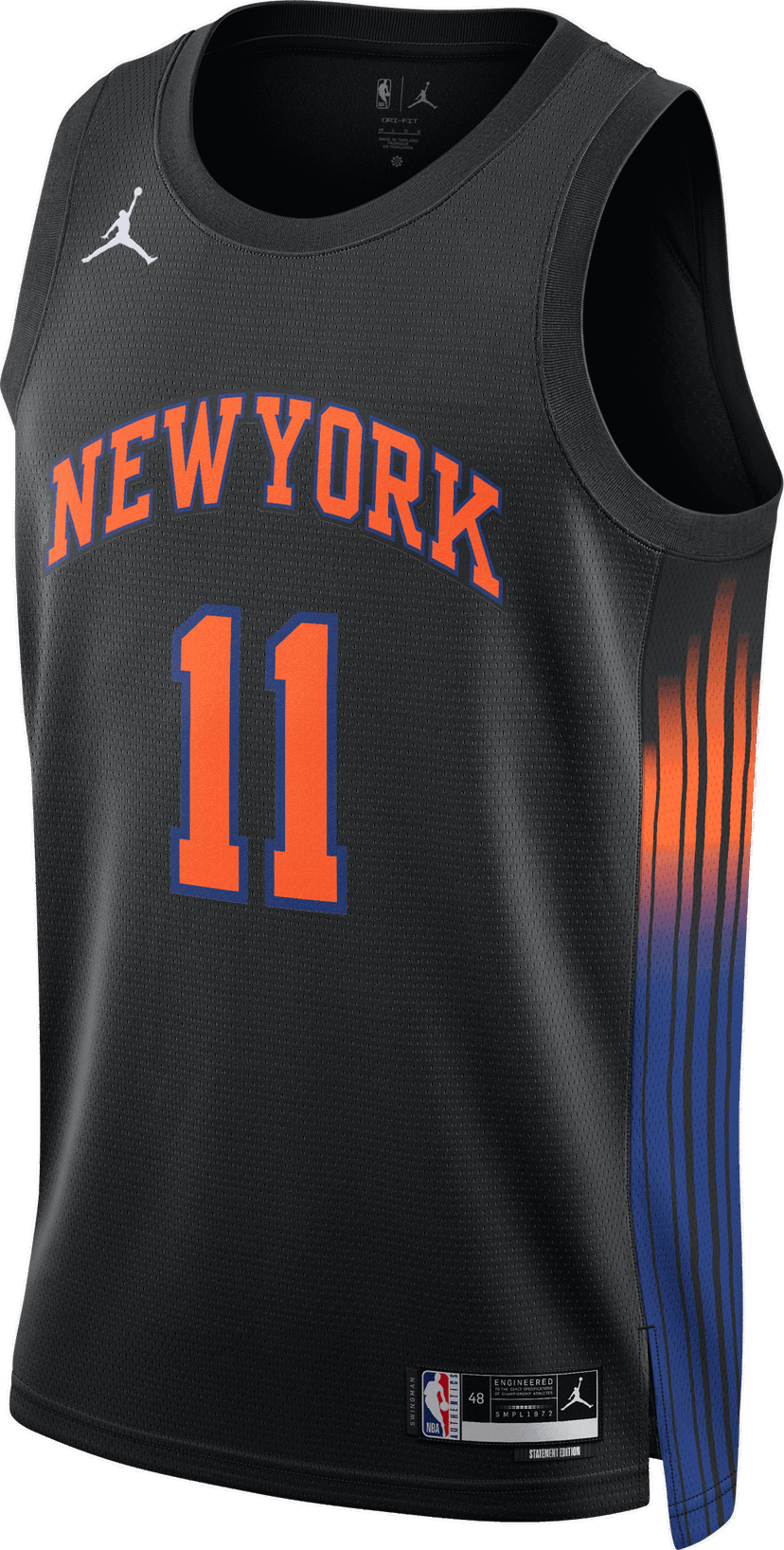 Dres Nike New York Knicks NBA Swingman Statement Edition 2025 Jersey Čierna | hm4878-010