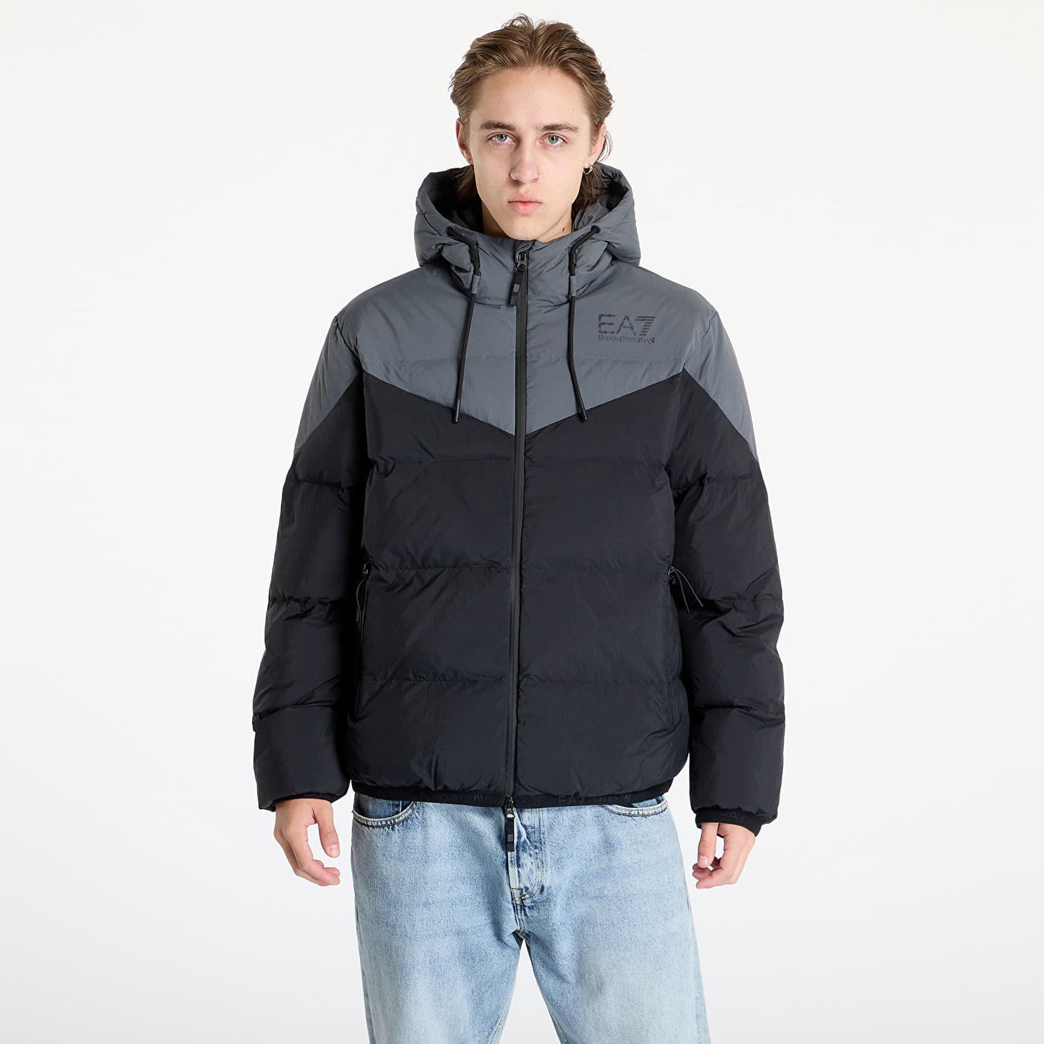 Bomber bunda Emporio Armani Jacket EA7 Bomber Jacket Black L Čierna | 6DPB30PNDOZ1200, 0