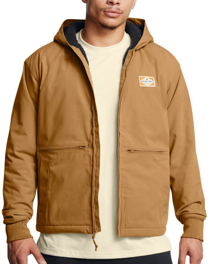 Bunda Under Armour Project Rock Work Jacket Hnedá | 1386904-707, 0