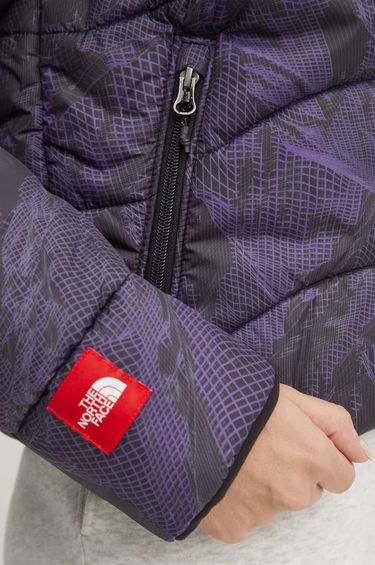 Prešívaná bunda The North Face TNF Jacket 2000 Purple Print Winter Puffer Jacket Fialová | NF0A7URF3VI1, 4