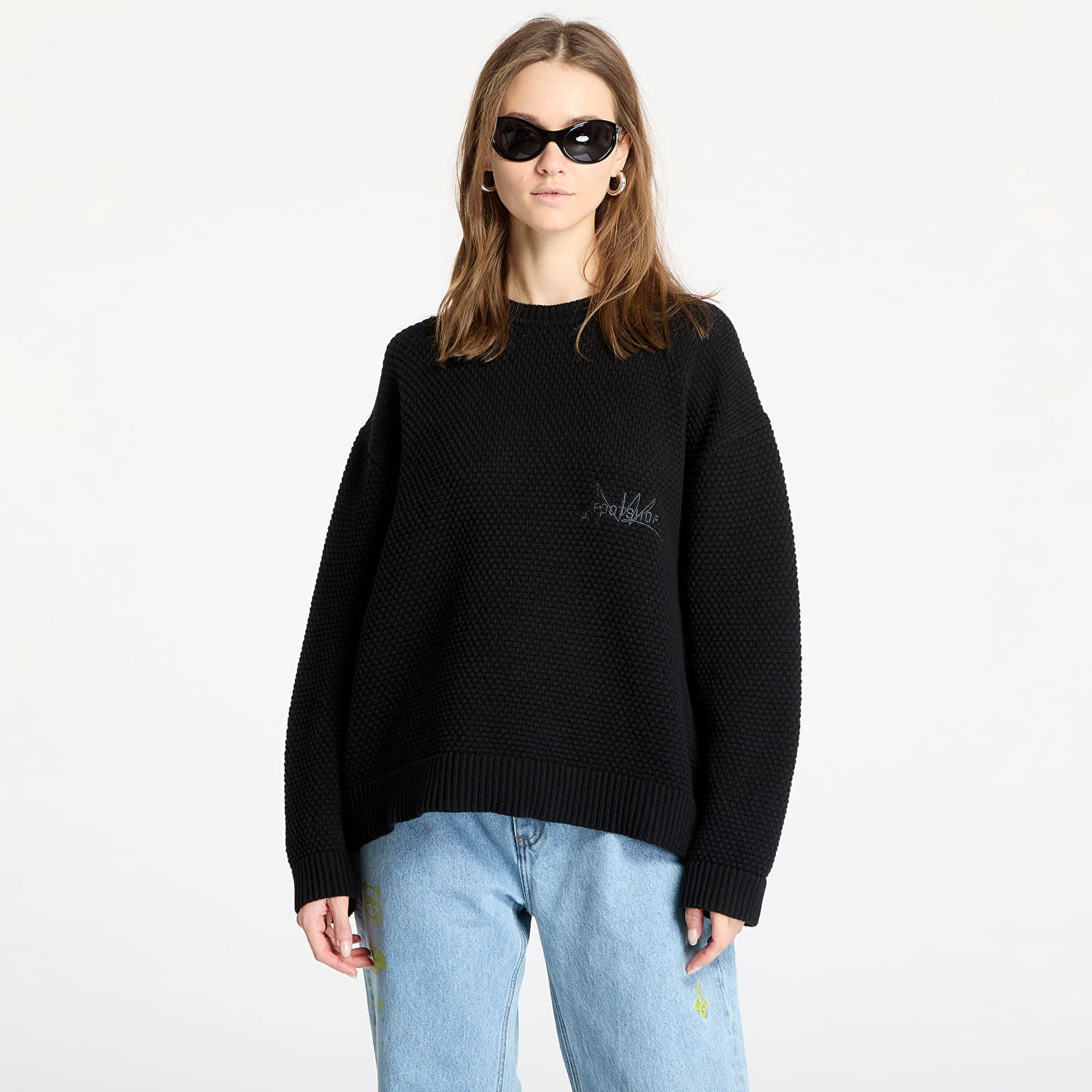 Sveter Footshop FTSHP Everyday Sweater Čierna | FTSHP_449, 0