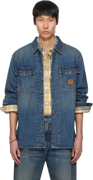 Košeľa Carhartt WIP Carhartt WIP Lincoln Denim Jacket Modrá | I034735, 0