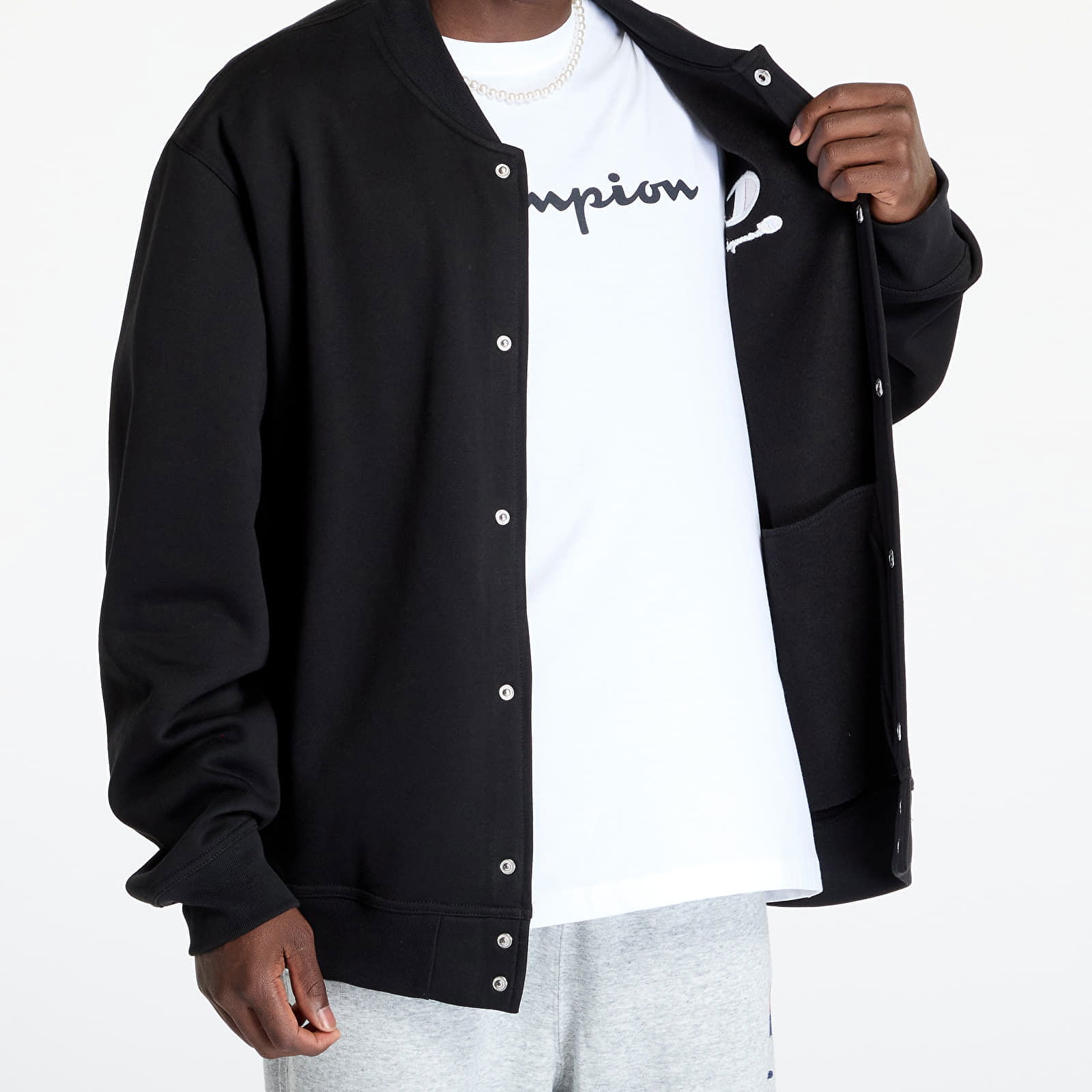 Bomber Sweatshirt Black