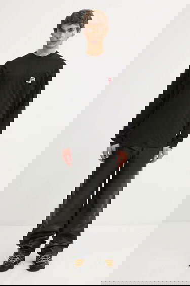 Tričko Carhartt WIP Long Sleeve Pocket Heart T-Shirt Čierna | I035300.1V2XX, 4