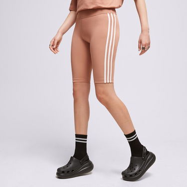 Šortky adidas Originals Adicolor Classics High-Waisted Short Tights Hnedá | IB7413, 0