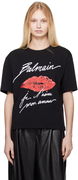 Balmain Short-Sleeved Kiss Print T-Shirt