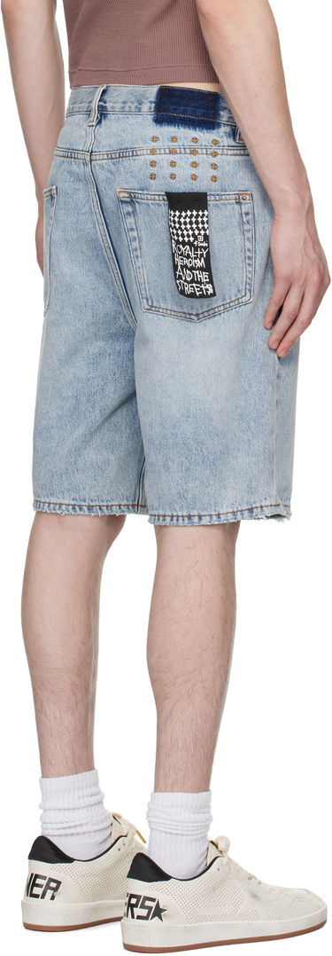 Šortky Ksubi Anti K Denim Shorts Modrá | MSP25WA019, 2