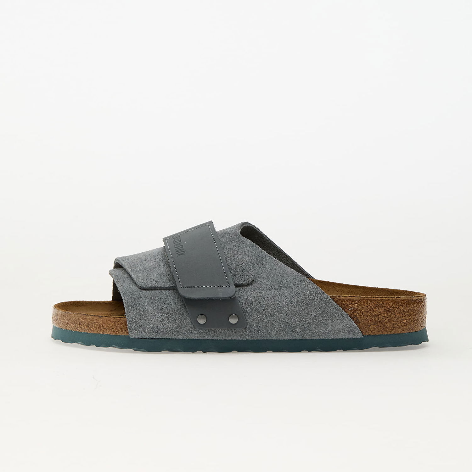 Tenisky a topánky Birkenstock Birkenstock Kyoto Nubuck/Suede Slides Šedá | 1029144, 0