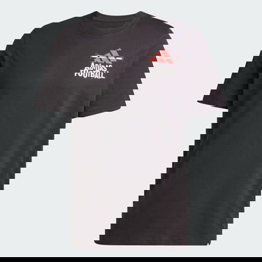 Tričko adidas Performance Football Black Graphic T-Shirt Čierna | JD8216, 4