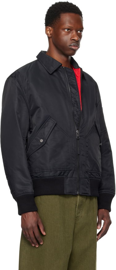 Bomber bunda BOSS HUGO Recycled Nylon Bomber Jacket Čierna | 50541604, 1