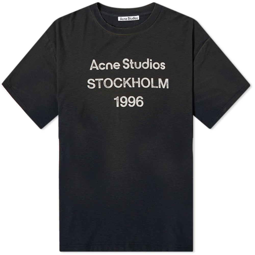Tričko Acne Studios Exford 1996 Tee Čierna | CL0196-BM0, 0