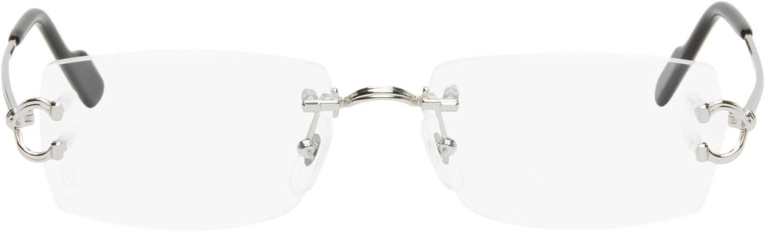 Slnečné okuliare Cartier Cartier Décor C Classique Rimless Glasses Metalická | CT0563O-002, 0