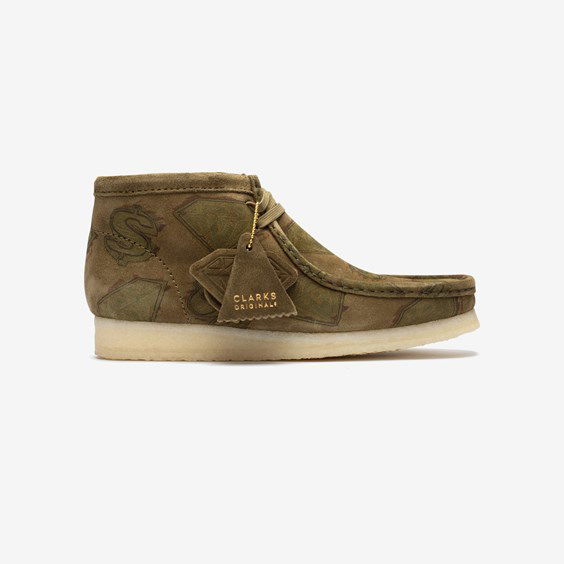 Tenisky a topánky Clarks Wallabee Boot x Bbc Hnedá | 26169839, 0