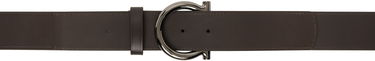Opasok FERRAGAMO Salvatore Ferragamo Fixed Gancini Belt Hnedá | 780248, 0