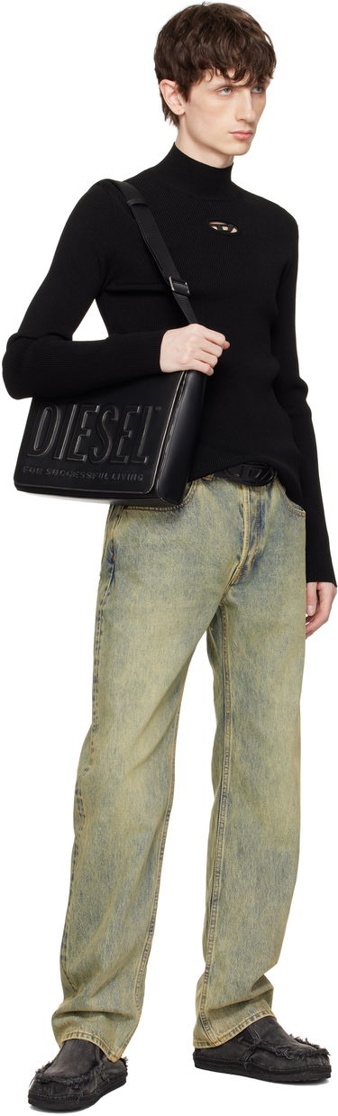 Taška cez rameno Diesel 3d S X Messenger Bag Čierna | X10234-P8078-HA578, 3