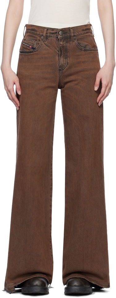 Džínsy Diesel Diesel 1978 D-Akemi Flare Jeans Hnedá | A03624 09L24, 0
