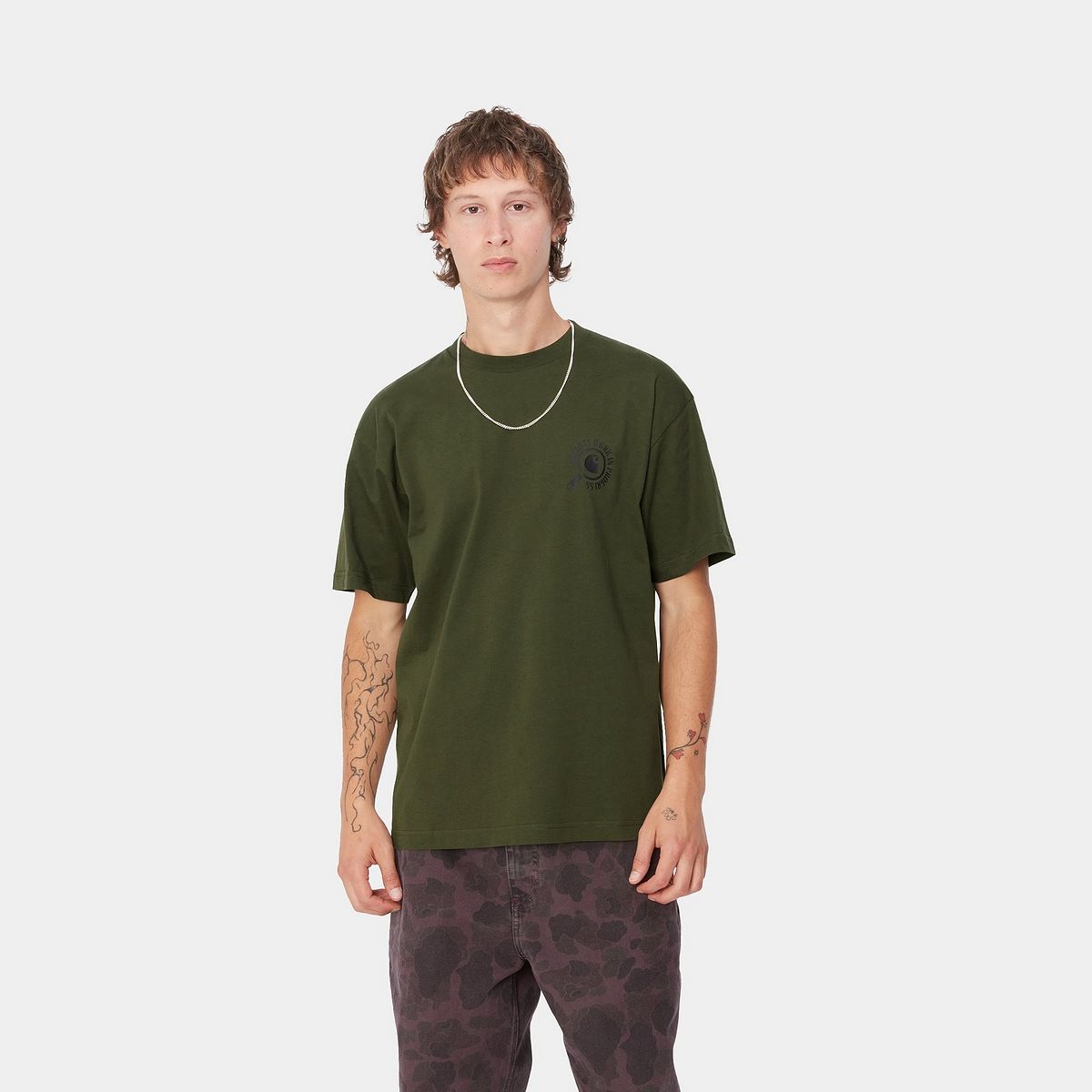 Tričko Carhartt WIP Short Sleeve Graphic T-Shirt Zelené | I033966_9, 0