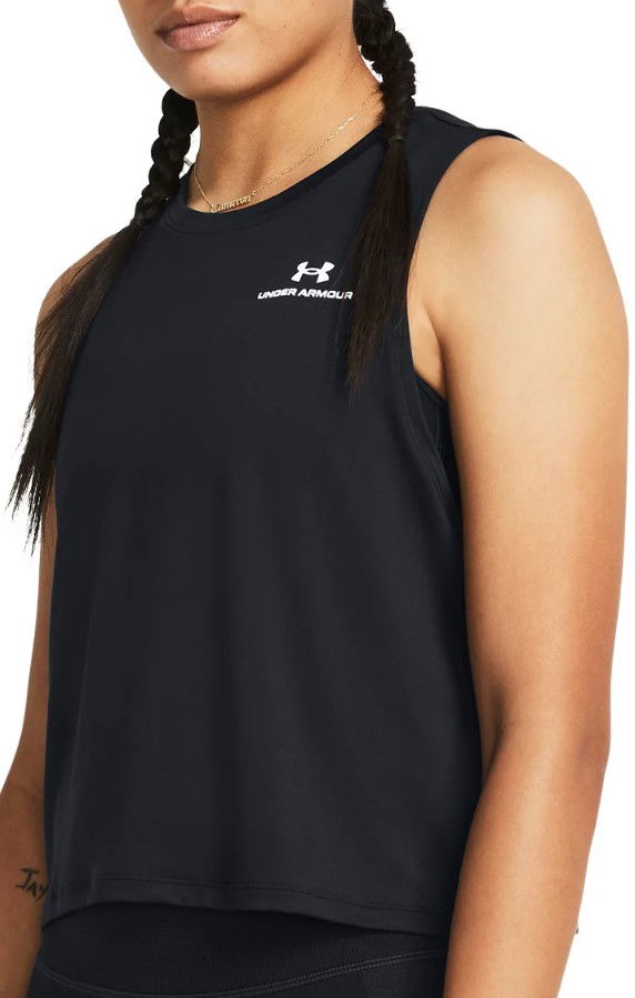 Crop Top Under Armour Vanish Energy Crop Tank Top Čierna | 1383654-001