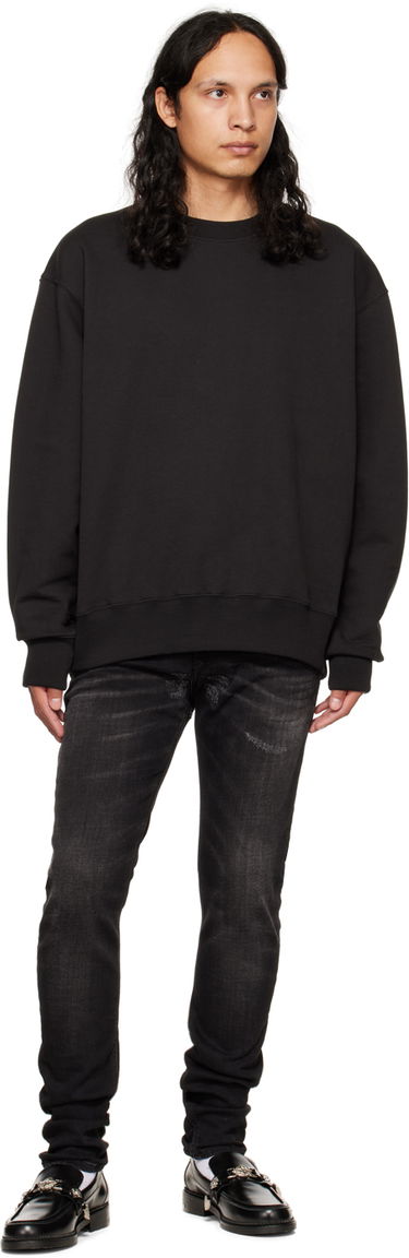 Sveter We11done We11done Crewneck Sweatshirt Čierna | WD-TS3-22-747-U-BK, 3